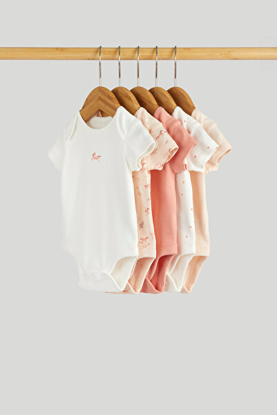 MOTHERCARE 5Li Ponnies Kısa Kollu Body