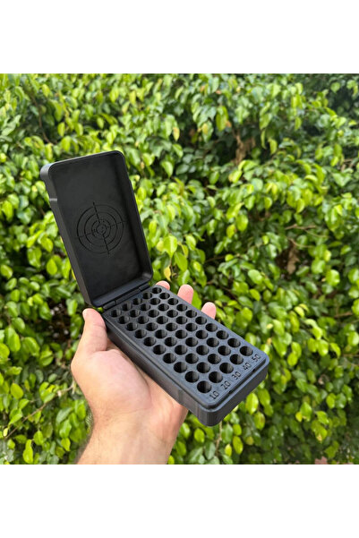 Memania Co 9mm Mühimmat Mermi Saklama Kutusu 50 Kapasiteli