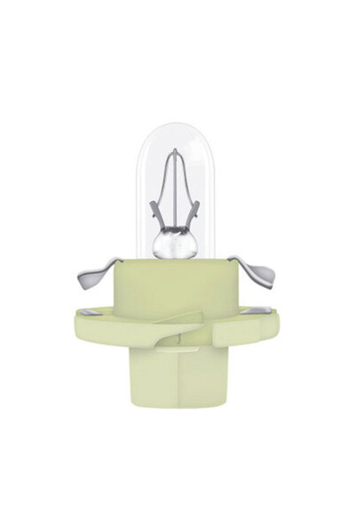 ams-OSRAM Bec Bord Bx8.4D Soclu Verde Deschis 12V 2W Set 10 Buc Osram