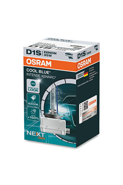 ams-OSRAM Bec Xenon 85V D1S Xenarc Albastru Intens de Generație Următoare Osram