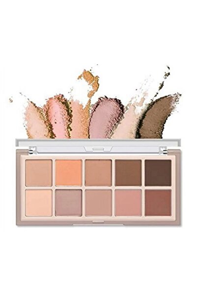 sweet mint 10-Color Eyeshadow Palette, Matte Brown Shades 05