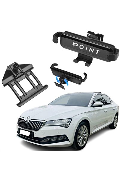 Otolaria Skoda SüperB Araca Özel Cep Telefon Tutacağı Robotik Oynar Başlık 20...