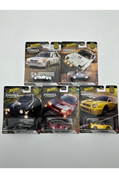 HOT WHEELS premıum Thrıll Clımbers Car culture 5 li set