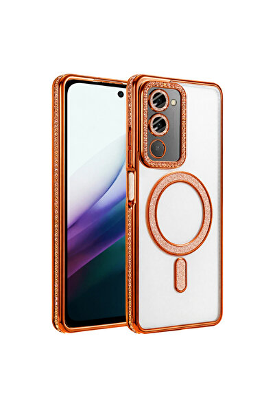 cepmoda Redmi 15 (4g) "Stoned and Shiny" Magsafe Phone Case - Luxury Cover wi...