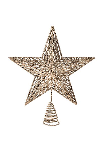 OEM Varf pentru Brad Stea 3D Bej cu Model 33cm