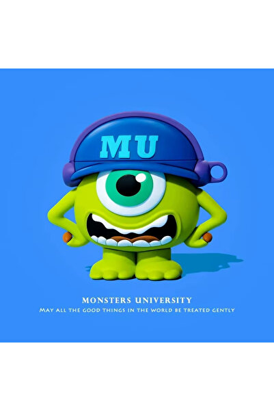 kılıfbenim Airpods 4.nesil Uyumlu Kılıf Monsters University Mike Sevimli Figü...