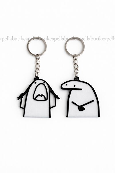 Capella Sticker Cartoon Fun Figure Keychain