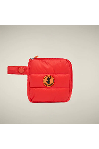 SAVE THE DUCK Unisex Bozuk Para Cüzdanı Kırmızı - Bo