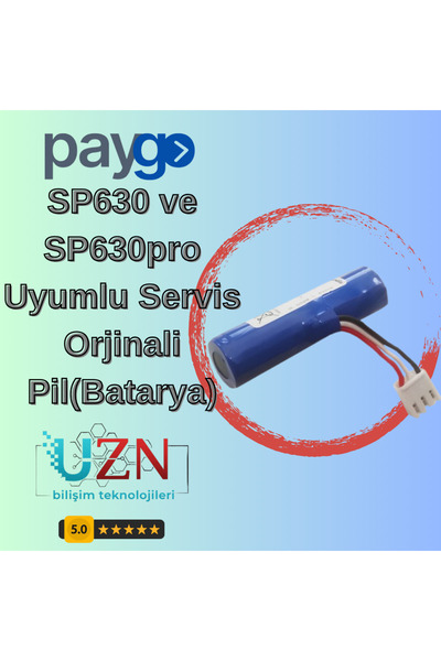 paygo SP630 ve SP630 Pro Batarya - Yetkili Servis Güvencesiyle Orjinal Pil