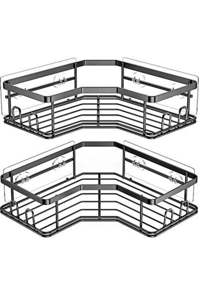OEM Σετ 2 γωνιακών ραφιών για μπάνιο