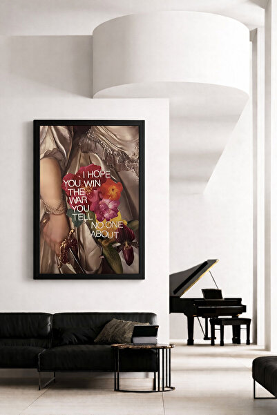 Koi Art Design Μαύρο πλαίσιο, μονοκόμματος πίνακας με θέμα τη μοντέρνα τέχνη,...