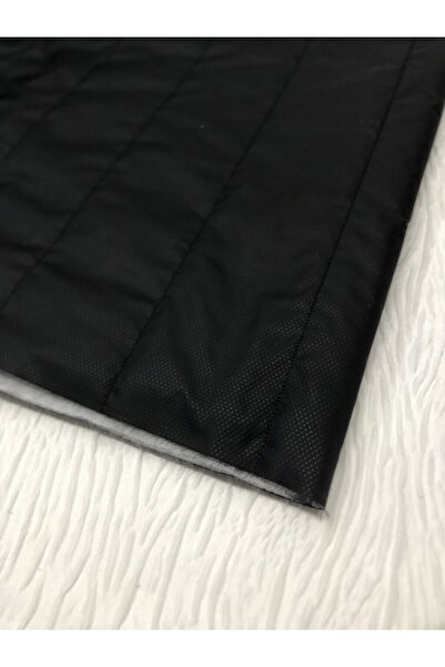 Yiğit Kumaş Thin Quilted Fabric Single-Sided Black, Piece 200X140 cm