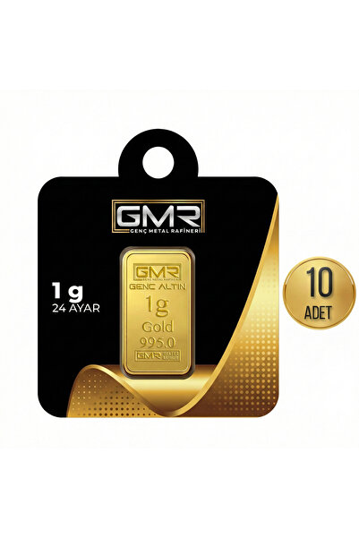 GMR 1 Gram Külçe Altın (10 adet) 995 Saflık Sertifikalı