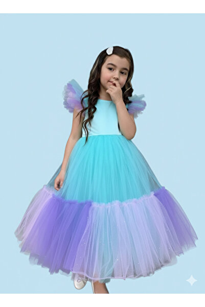 BEGONYA BEBECE KIDS Girls' Evening Dress Graduation Prom Dress