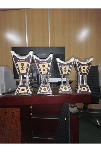 GENERAL Seven and Palm Al Faisal Incense Burner Set, 4 pieces