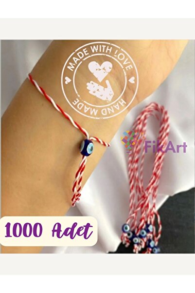 Fikart 1000 Pieces of Evil Eye Beaded Wholesale Marteniçka Bracelets – Spring...
