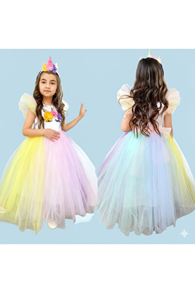 BEGONYA BEBECE KIDS Girls' Evening Dress Prom Graduation Dress