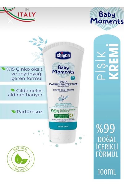 Chicco Doğal İçerikli 5 li Bebek Bakım Seti