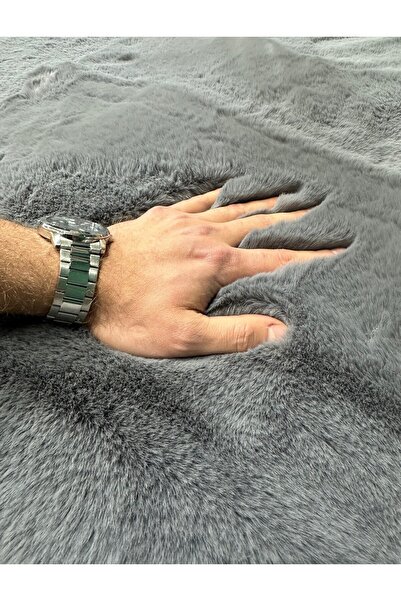 Freya Home Premium Yumuşacık Tavşan Tüyü Serisi Tüy Dökmez Kaymaz Dokuma Taba...