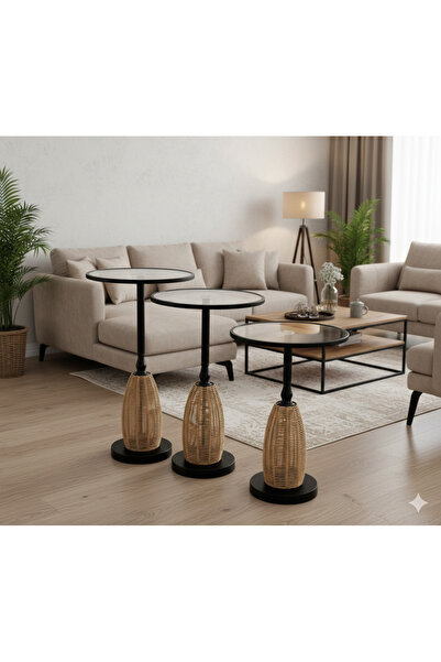 SADANHOME Tiered table set: The artistic touch your room is missing, 3 pieces