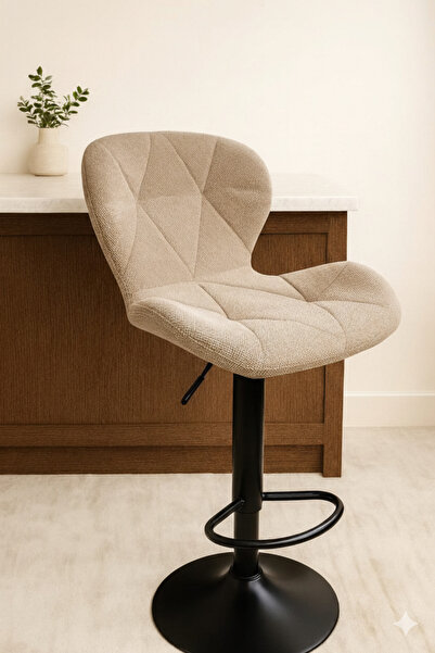 SADANHOME كرسي بار بستم قابل للتعديل مع مسند للقدمين - كرسي دوار عصري , كرسي ...