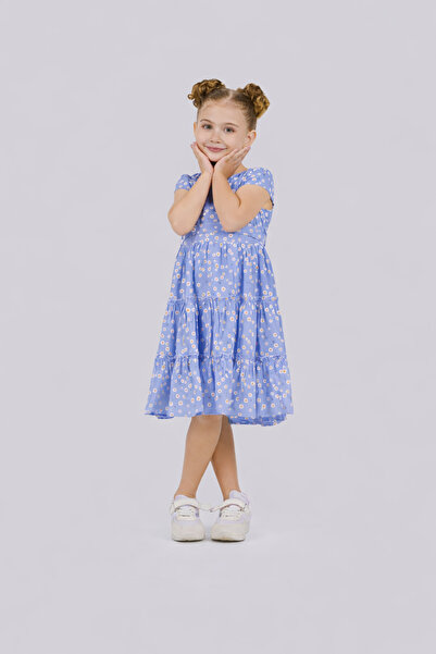 Cremix Girl's Floral Dress