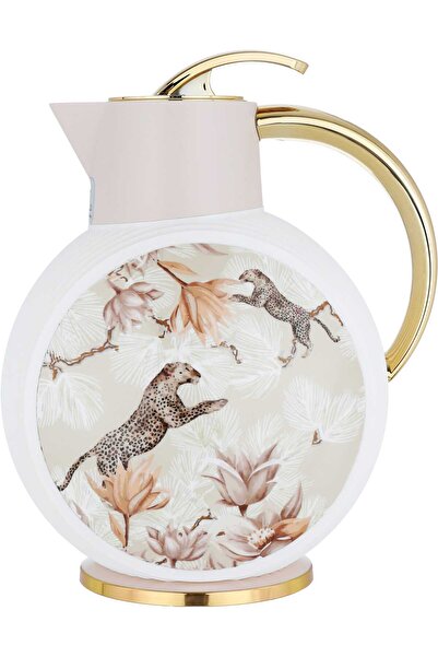 AZOZ MERCHLY Thermos, 900 ml, glass inner container, plastic outer shell - li...