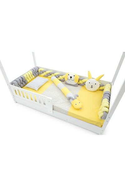 cnctekstil Montessori 90X190 Sleeping Set, Duvet Cover 155*215, 10 Pieces, 10...