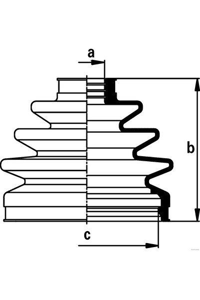 HERTH BUSS JAKOPARTS Ansamblu Burduf Articulatie Planetara Honda Accord 5/Civ...