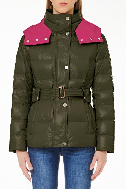 liu.jo Haki Kaz Tüyü Mont