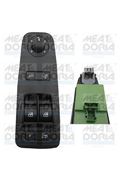 MEATDORIA Comutator Macara Geam Fata Stanga Fiat Ducato Bus/Ducato Caroserie/...