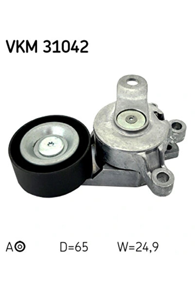 SKF Timing Belt Tensioner Audi A1/A3 Seat Altea/Cordoba/Ibiza 3