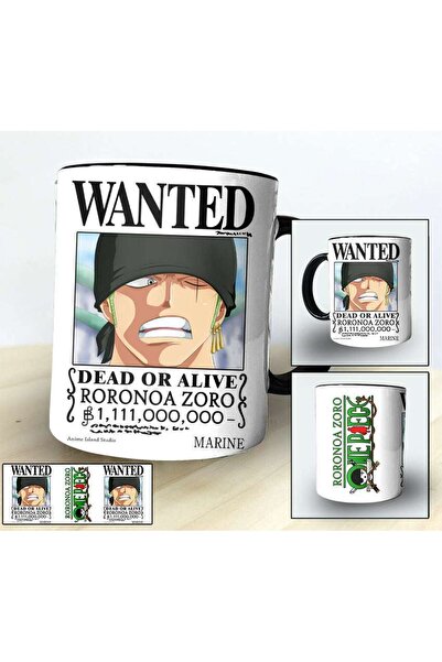 mug زورو مطلوب - ون بيس