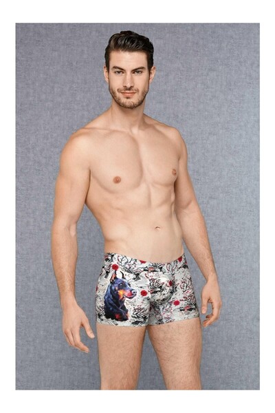 Doreanse Bărbați, Exclusiv, Modal-Bumbac, Model cu câini boxeri