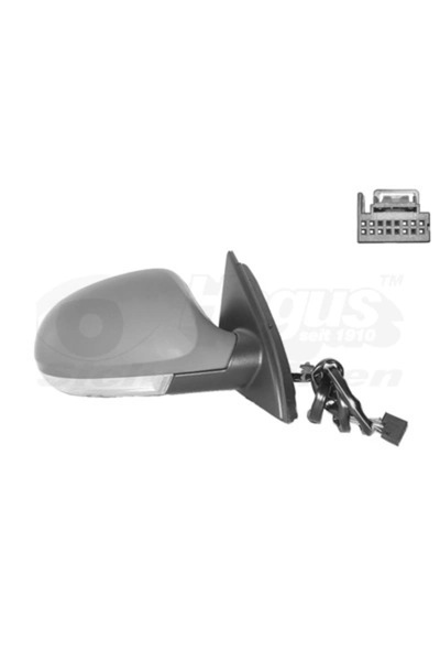VAN WEZEL Oglinda Exterioara Dreapta Vw Passat B6