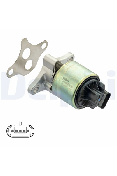 DELPHİ Supapa Egr Chevrolet Aveo / Kalos/Cruze/Epica Daewoo Kalos/Lacetti/Tosca