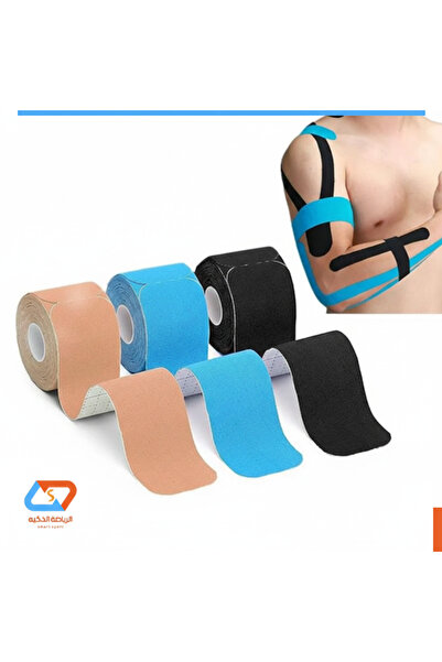 smart-sport ضمادة لاصقة رياضية مرنة علاجية ملونة لحماية العضلات