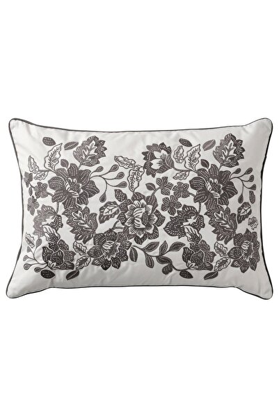 IKEA SKUGGNÄVA Pernă, alb/gri, 40 x 58 cm