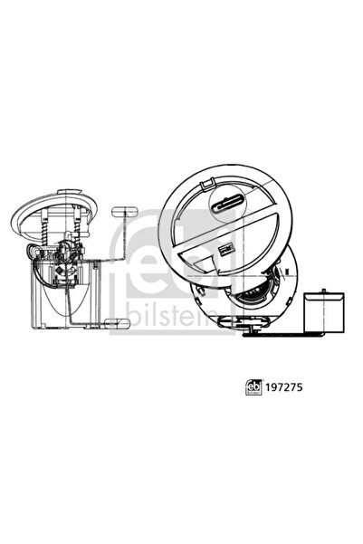 FEBI BILSTEIN Sistem Alimentare Cu Combustibil Mercedes-Benz C-Class/E-Class