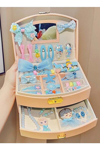 Arabest Girl's hair accessories set , including jewelry box / hair clips / ha...