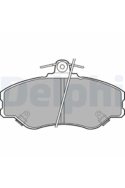 DELPHİ Set Placute Frana Frana Disc Hyundai Grace Bus/Grace Caroserie/H100 Bus