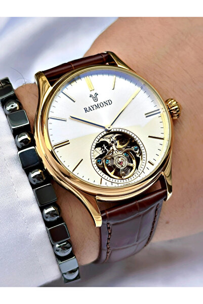 Raymond Diplomat Klips Otomatik Mekanizma Erkek Kol Saati