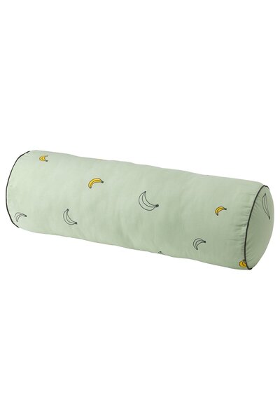 IKEA VÄNKRETS Pillow, Light Green Banana Pattern, 80 cm