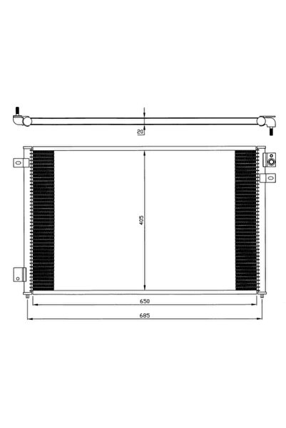 NRF Condensator Climatizare Jaguar S-Type 2