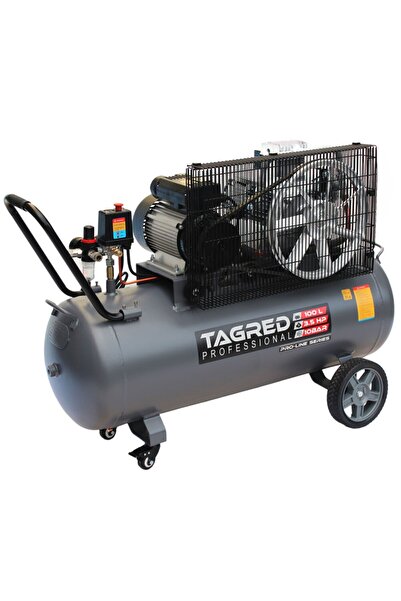 Tagred Professional Compresor fără ulei de 100 l, seria PRO-Line, Tagred, 3 p...
