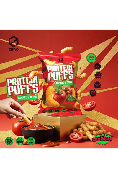 ZERO Protein Puffs - Tomato (40g*12 sachets)