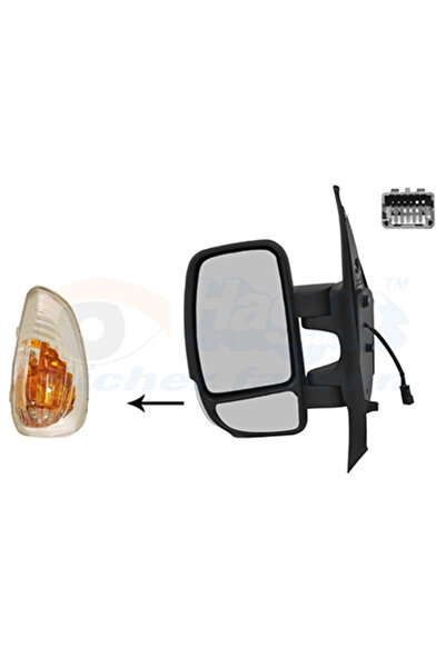 VAN WEZEL Oglinda Exterioara Stanga Nissan NV400 Bus/NV400 Caroserie/NV400 Pl...