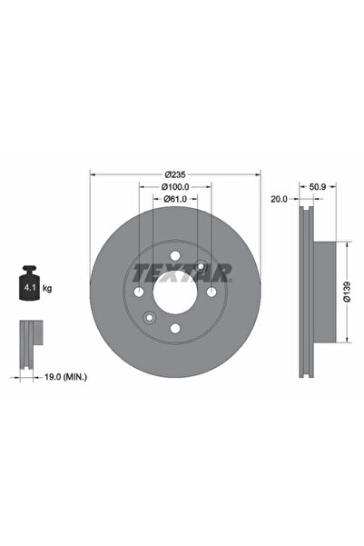 Krieger Disc Frana Dacia Solenza/Supernova