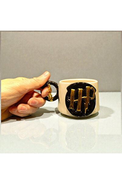 Boni Bon Collection Design كوب سيراميك مصنوع يدويًا بتصميم هاري بوتر مع هدية ...