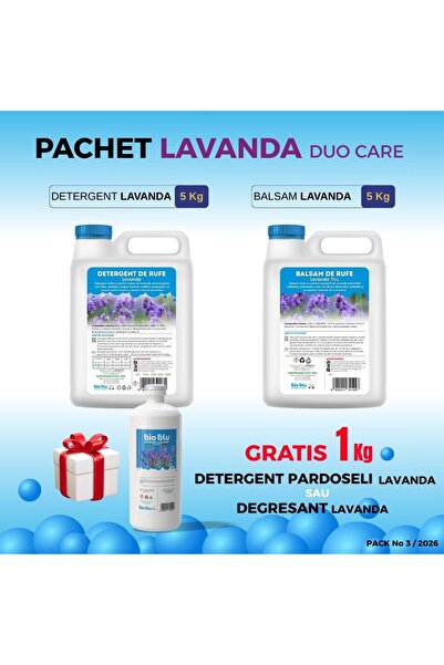 Bio Blu Пакет за грижа с лавандула Duo – 10 кг + 🎁